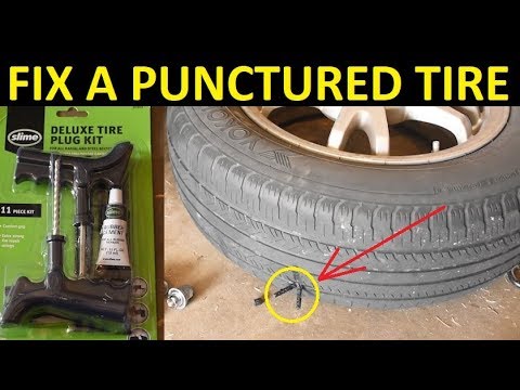 Trousse de réparation de pneu service intense Certified avec colle