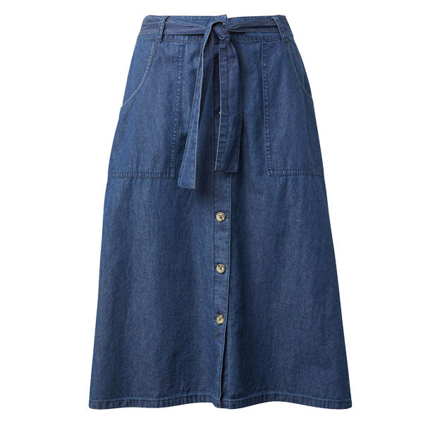 Denim skirt with pockets - Tom Tailor