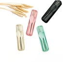 Ensemble d'ustensiles et paille réutilisable