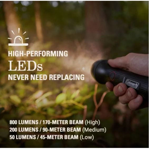 800 lumens classic flashlight