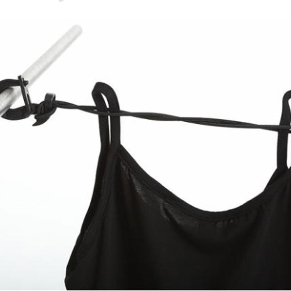 Clothesline without clothepins