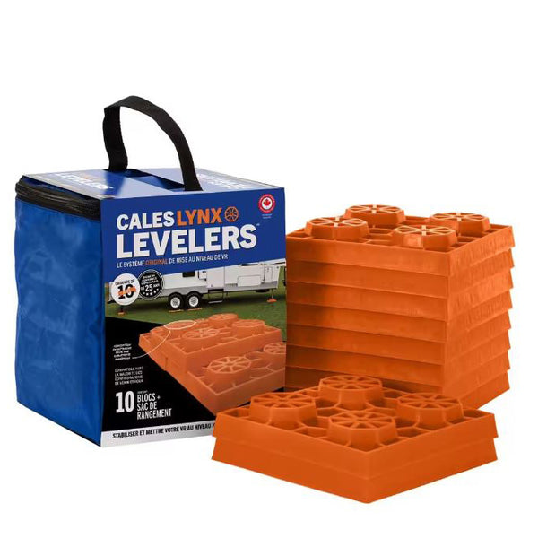 RV leveling 10 blocks kit Lynx Levelers - Online exclusive