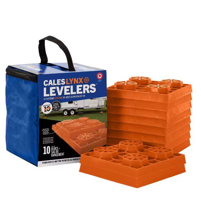 RV leveling 10 blocks kit Lynx Levelers  - Online exclusive