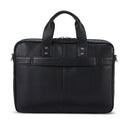 Classic leather slim briefcase