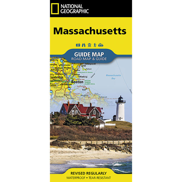 Carte Massachusetts Guide Map