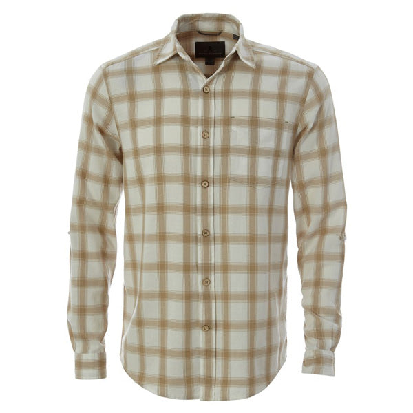 Men's Cool Mesh Eco II Plaid Long Sleeve Shirt