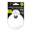 Miroir portatif à ventouse et à DEL