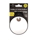 Miroir portatif à ventouse et à DEL