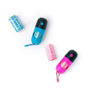 Distributeur de sacs avec lampe pour animaux