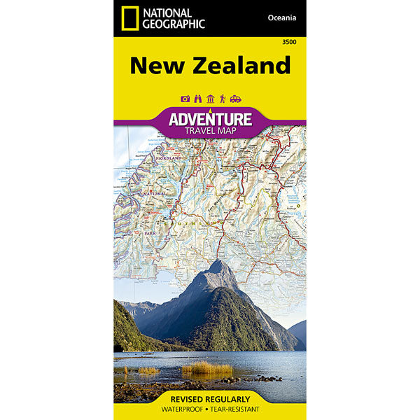 Carte Nouvelle-Zélande Adventure