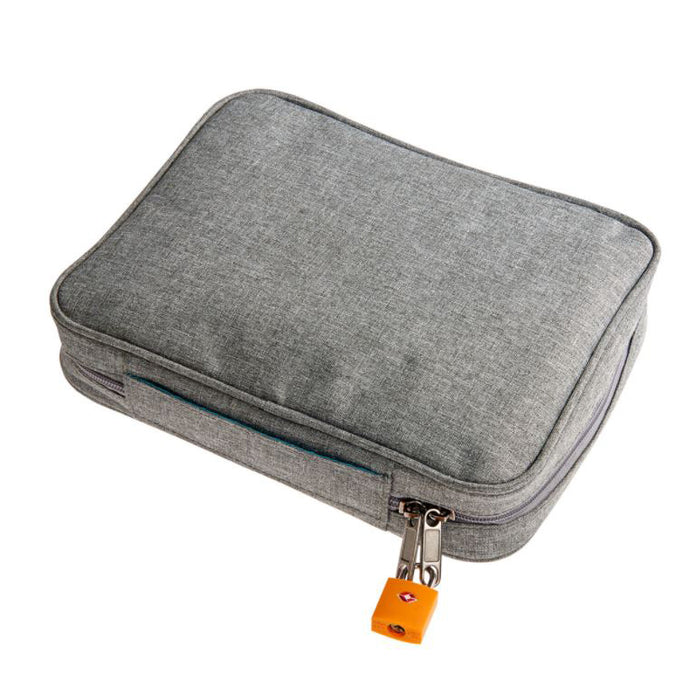 Sac Organisateur à Médicaments En Toile - Pour Femmes Et Hommes - Pochette Portable Pour Trousse De Premiers Secours, Voyage