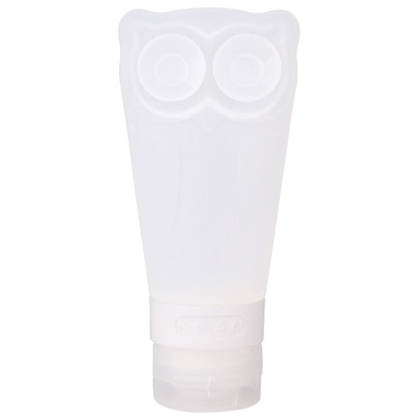 Owl silicone travel bottle