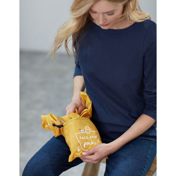 Poncho pochette pour femme
