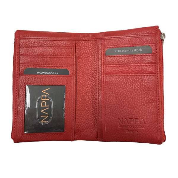 Portefeuille Femme HKCLUF En Cuir Véritable - RFID, Bandoulière Amovible, Multiple Rangements Portefeuille Femme Luxe Portefeuille Femme HKCLUF En Cuir Véritable - RFID, Bandoulière Amovible, Multiple Rangements Portefeuille Femme Luxe
