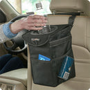 Poubelle pour appui-tête d'auto