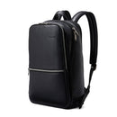 Classic leather slim backpack