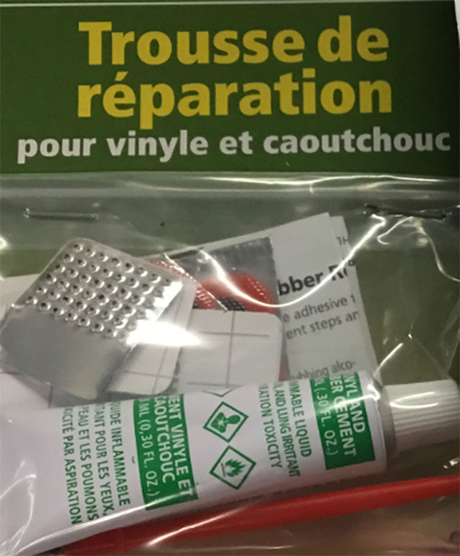 Vinyl And Rubber Repair Kit