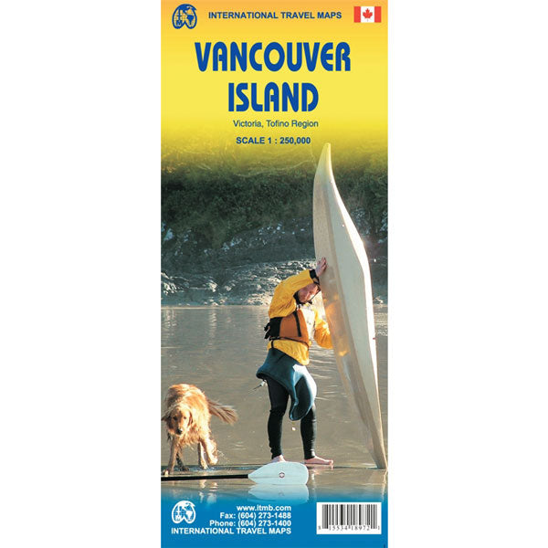 Carte de l'Île de Vancouver