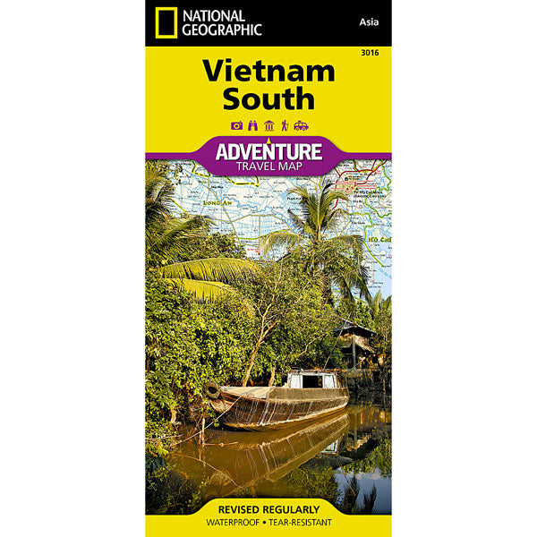 Carte Vietnam Sud Adventure